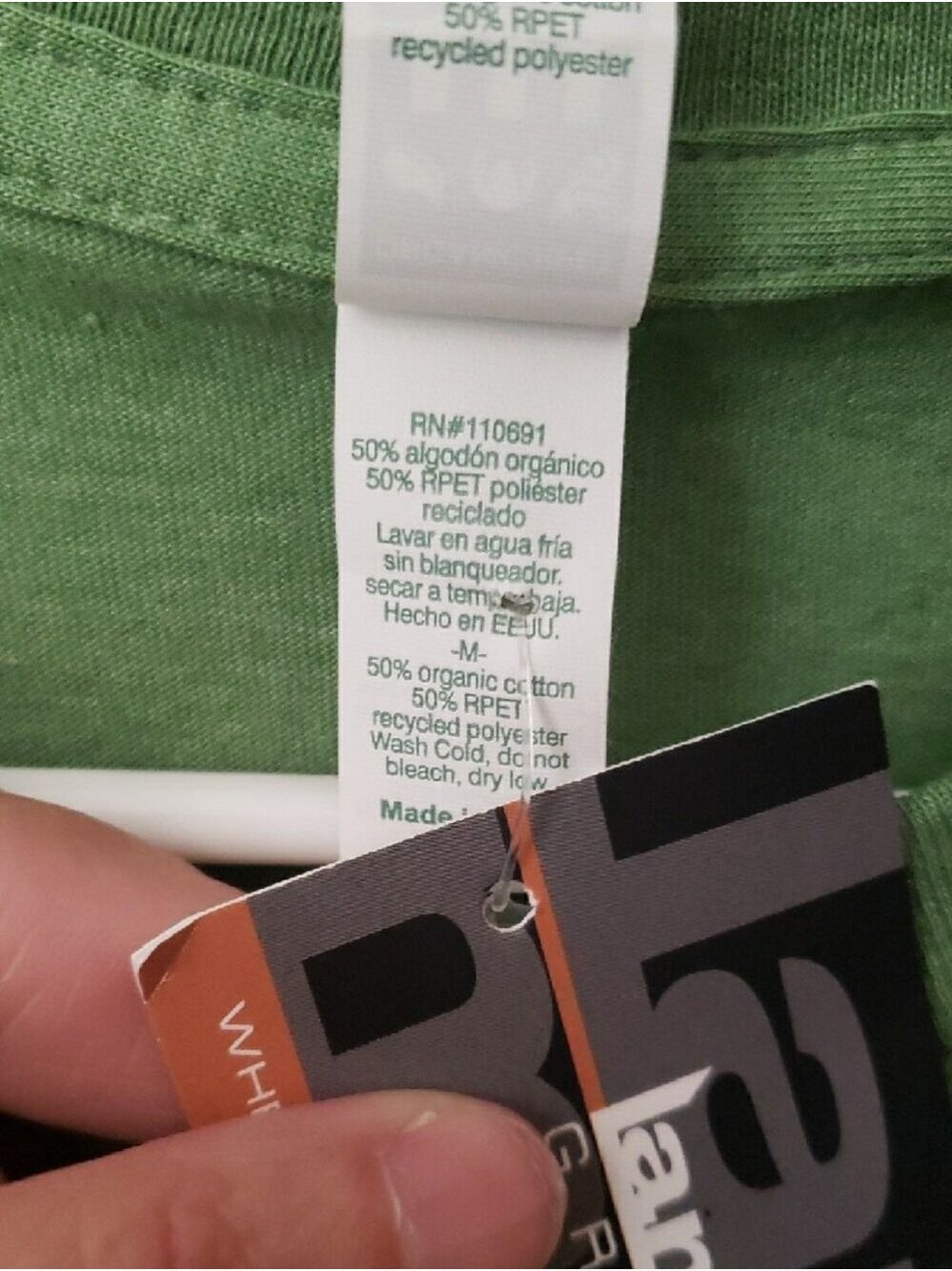 NWT Save The Bees Graphic T‑Shirt - Green M - Picture 4 of 6